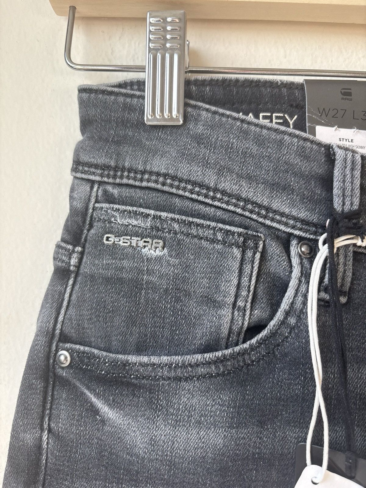 G-Star G Star ‘Kafey Studs Ultra’ Skinny Jeans Size 27" / US 4 / IT 40 - 4 Thumbnail