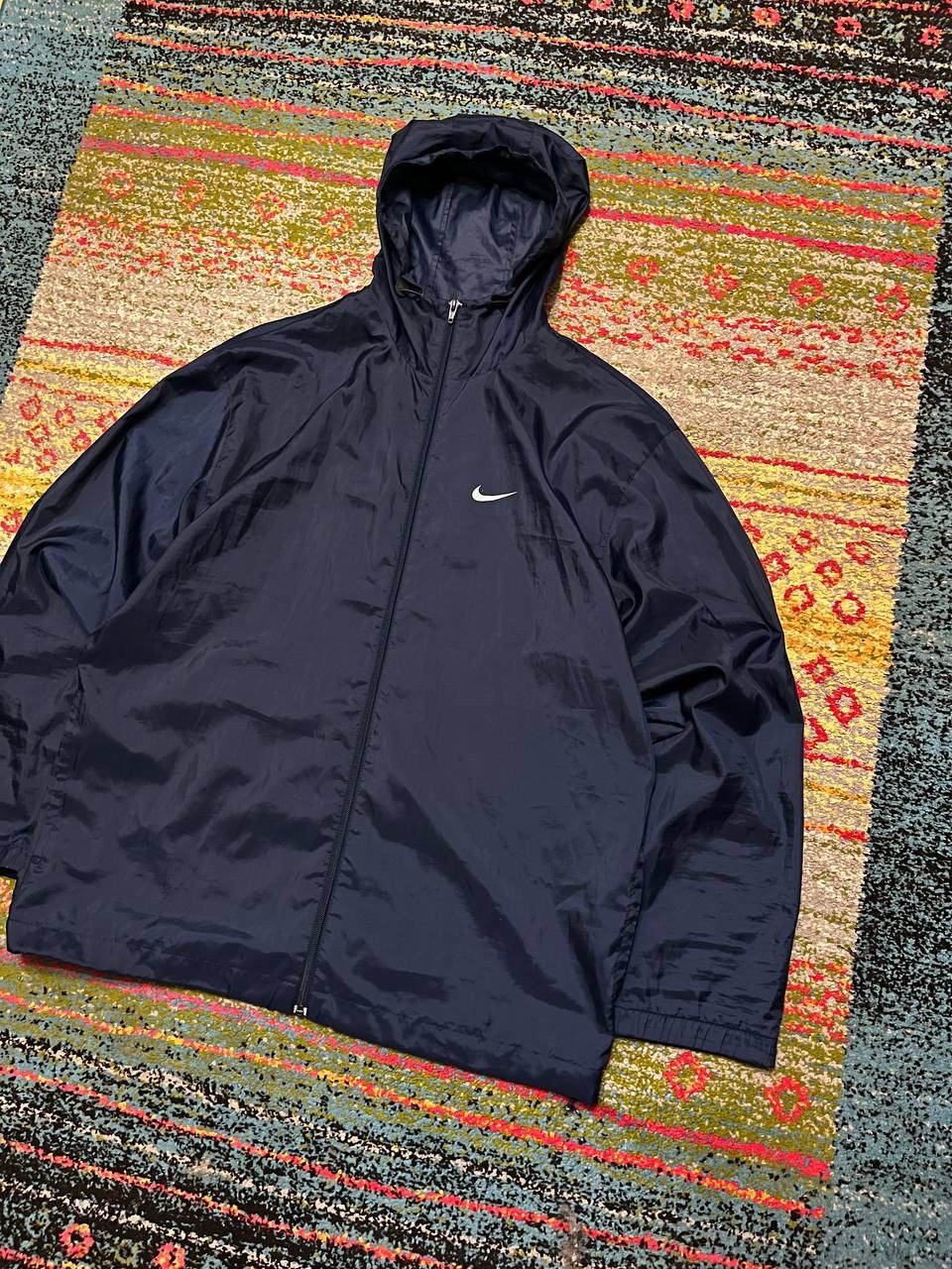 Nike × Vintage Vintage Nike Big Swoosh Nylon Olympic Y2K Jacket L Size US L / EU 52-54 / 3 - 4 Thumbnail