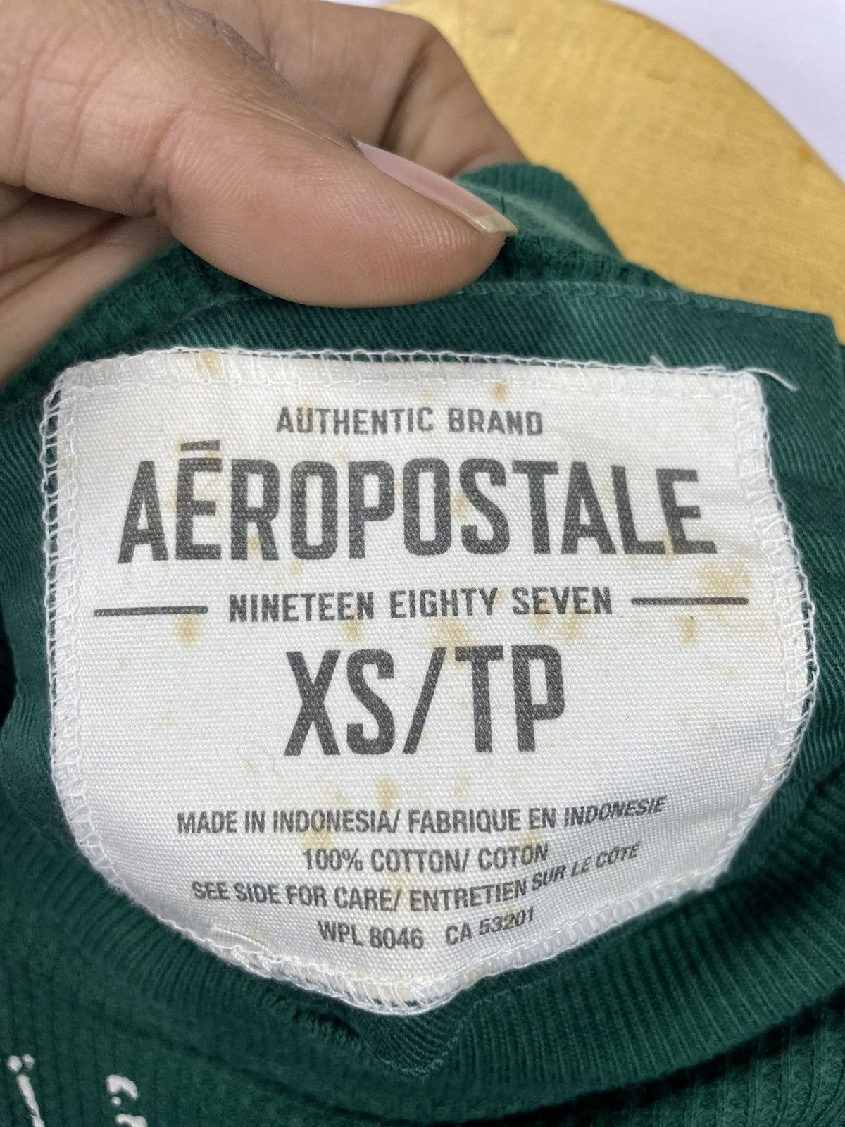 Japanese Brand AEROPOSTALE 1987 poem long sleeve Japanese Style Size US XS / EU 42 / 0 - 4 Thumbnail