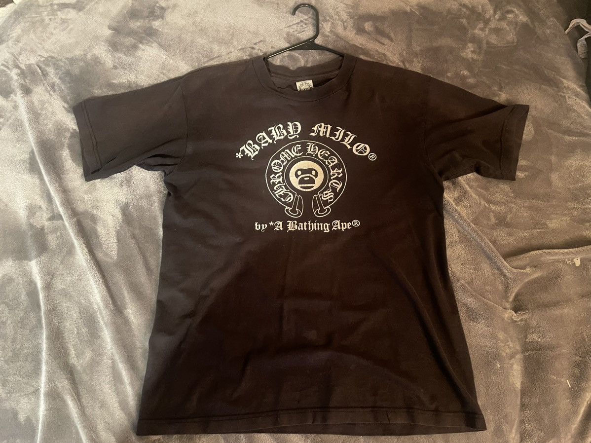 Bape Bape x Chrome Hearts Baby Milo Tee | Grailed