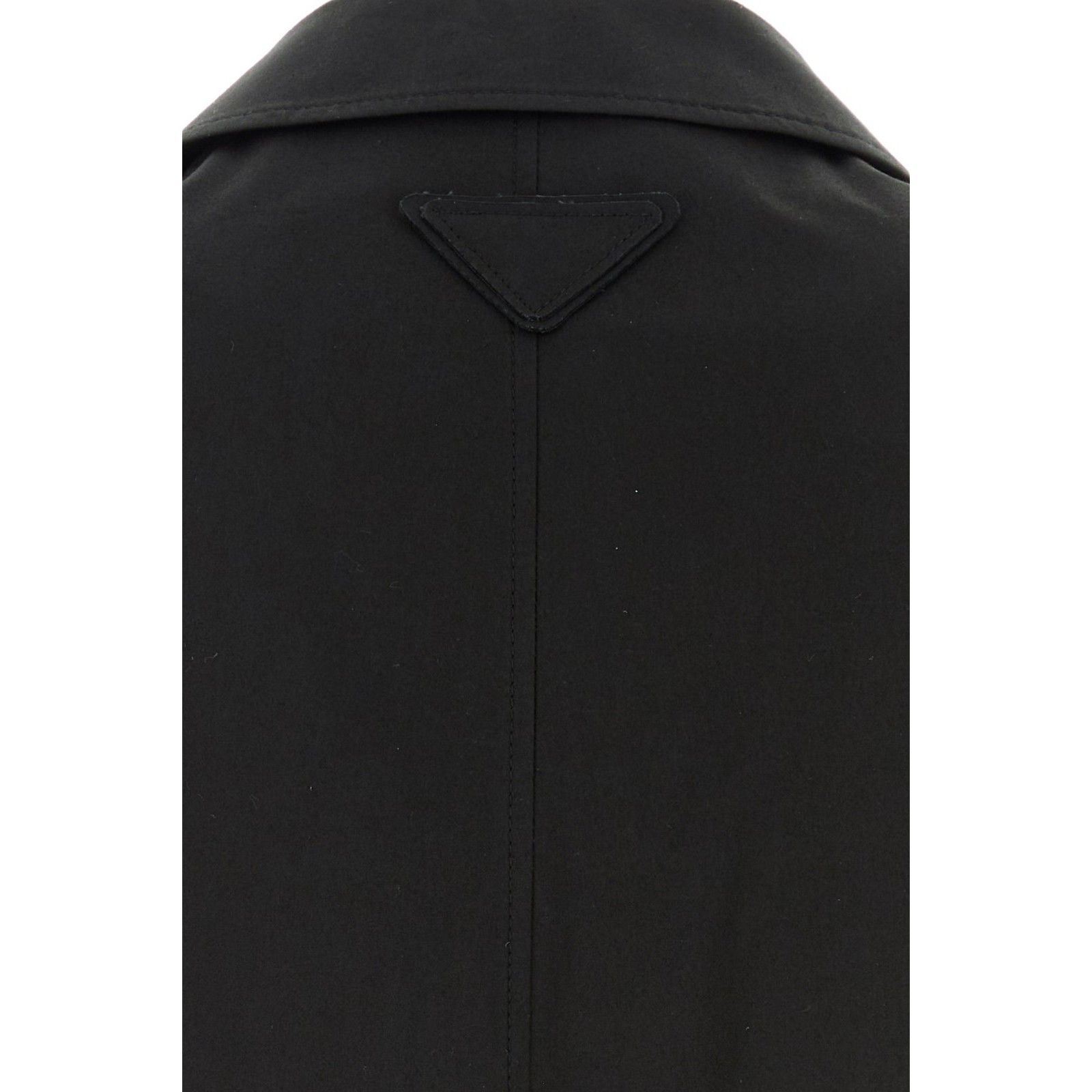 Prada PRADA Black Cotton Overcoat New & Authentic (Men's size:XL;) Size US XL / EU 56 / 4 - 3 Thumbnail