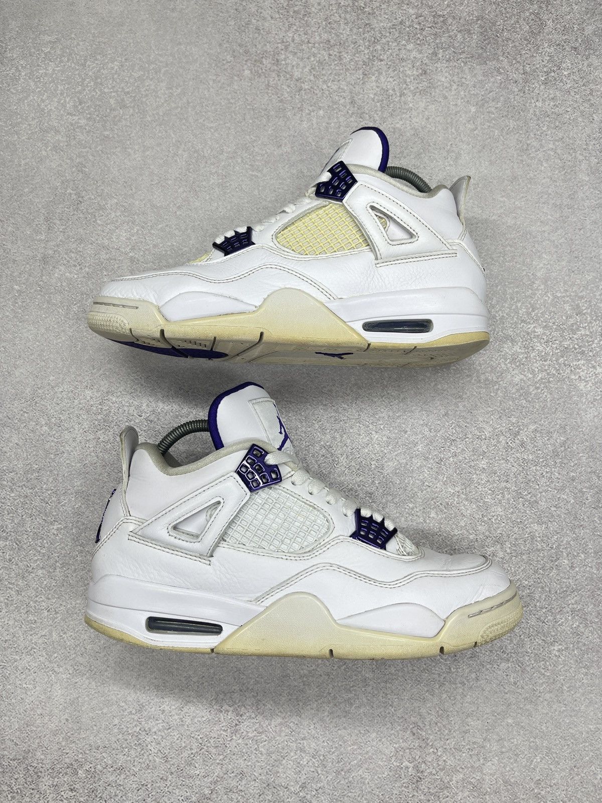 Jordan Brand AIR JORDAN 4 RETRO METALLIC PURPLE WHITE NIKE Size 41 Size US 8 / EU 41 - 2 Thumbnail