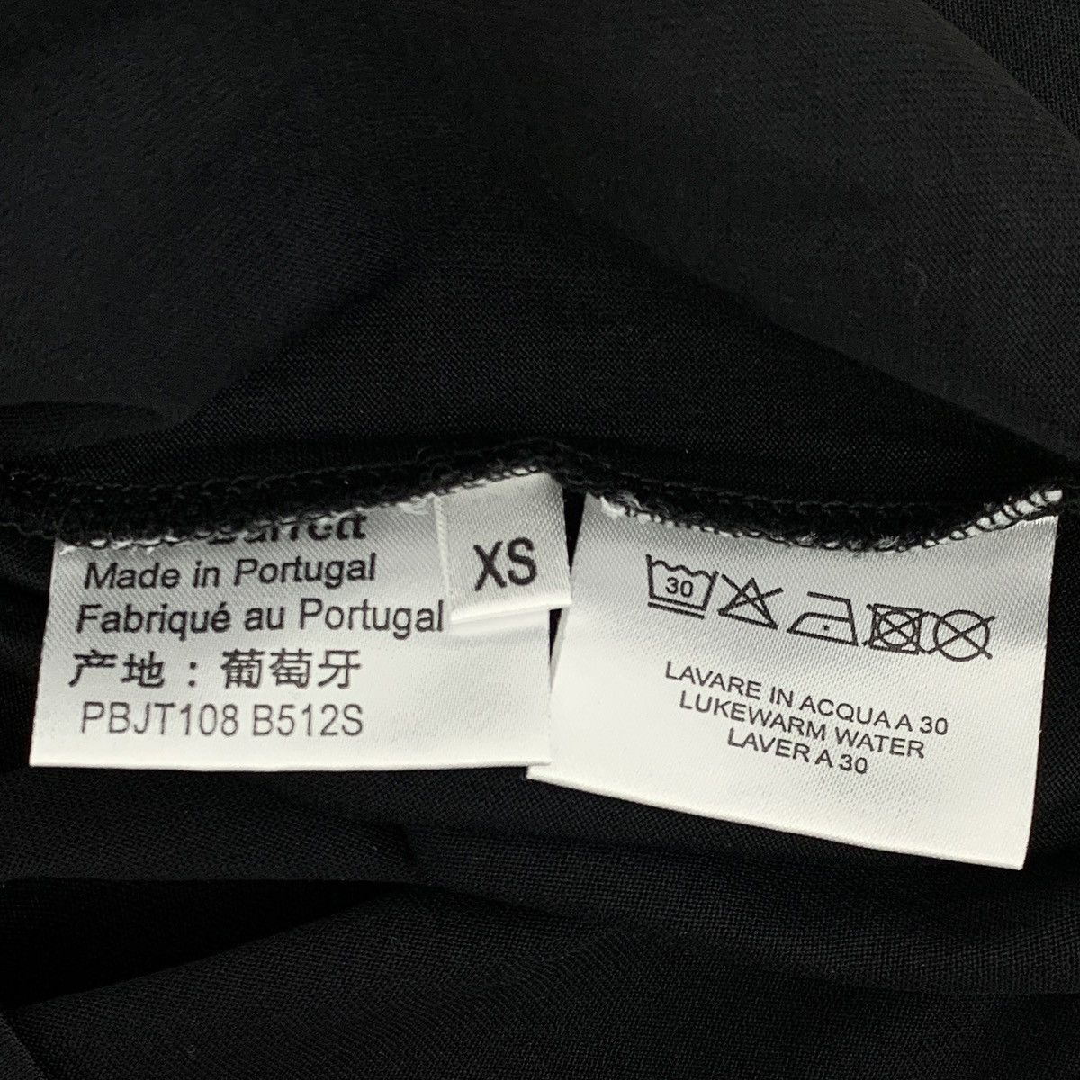 Neil Barrett Neil Barrett Black Lightning Print Crew Neck T-shirt K26WX Size US XS / EU 42 / 0 - 7 Thumbnail
