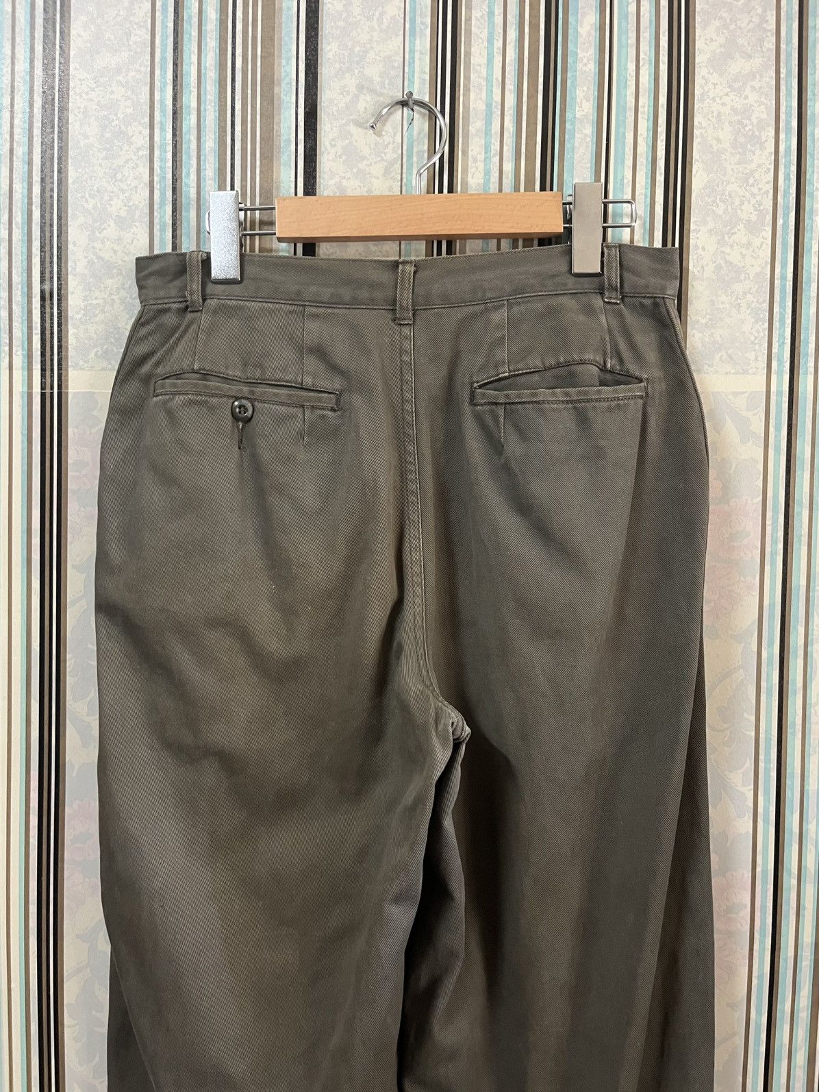 Comme des Garcons 1988 HOMME CDG army olive triple zipped #I2 Size US 28 / EU 44 - 4 Thumbnail