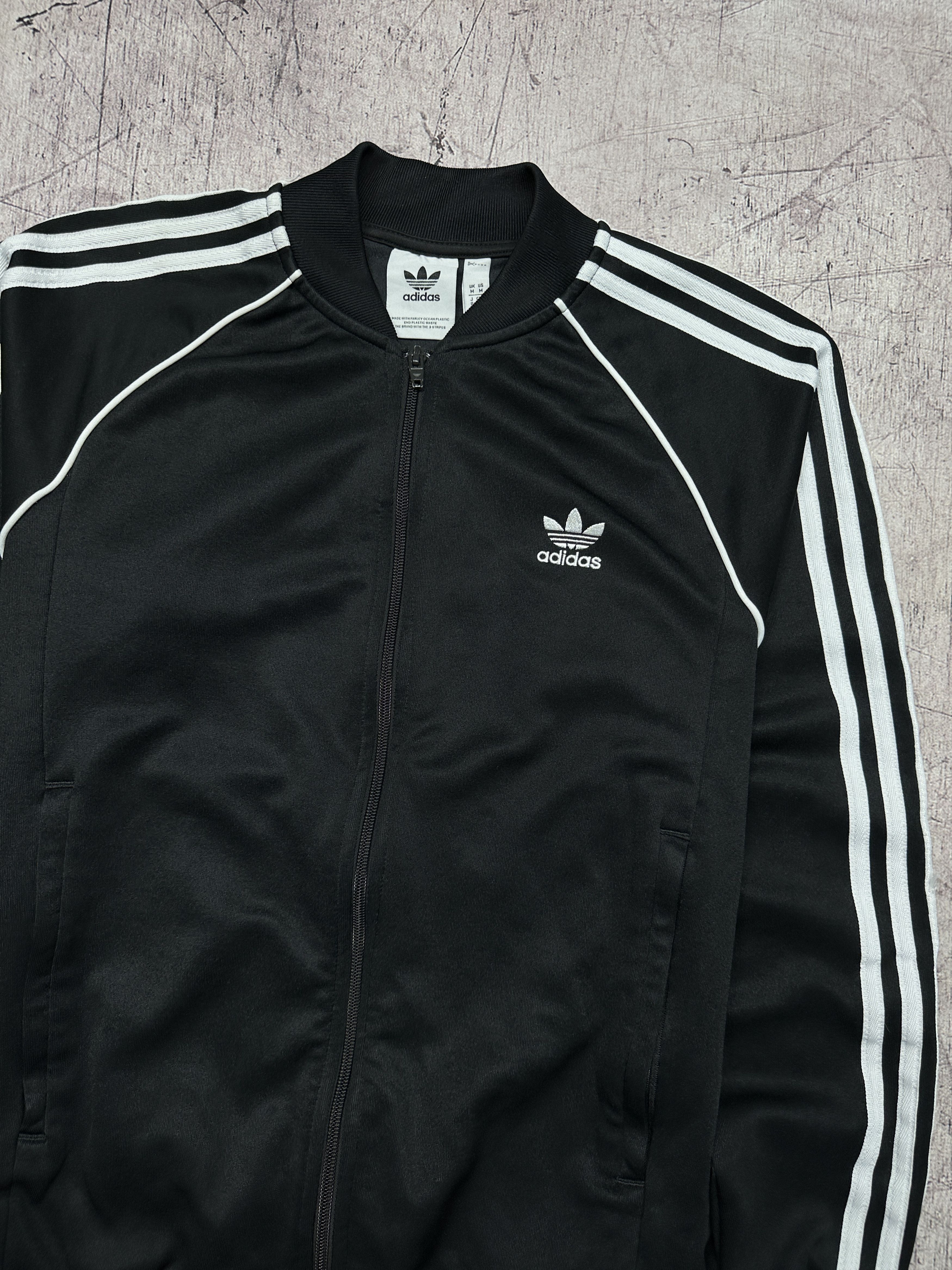 Adidas Adidas Mens Track Top Bomber Jacket Size US M / EU 48-50 / 2 - 2 Thumbnail