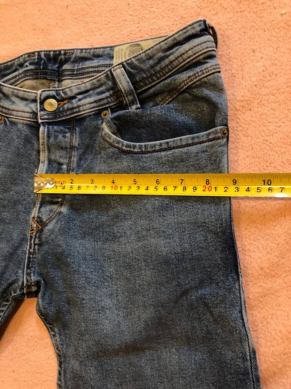 Diesel Vintage DIESEL IAKOP blue jeans crazy Y2K streetwear Size 29" - 11 Thumbnail