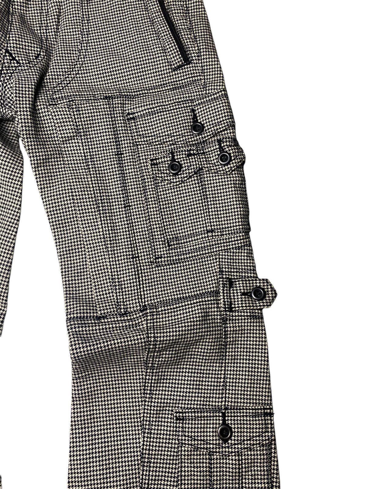 If Six Was Nine 2000's Hideaways Nicole Cargo Tuxedo Pinstripe Pants Size US 30 / EU 46 - 6 Thumbnail