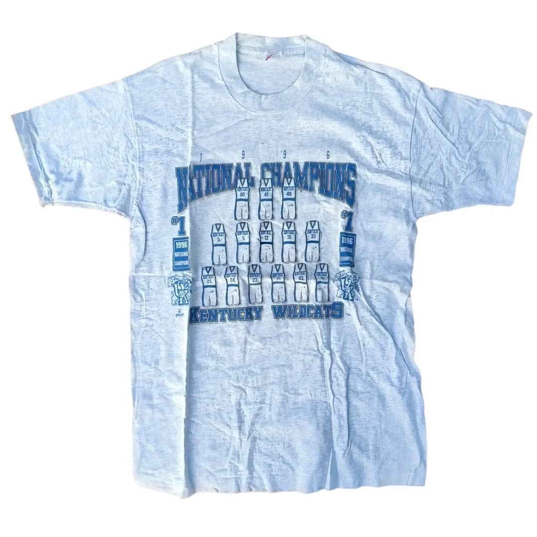 Vintage Vintage 1990s Kentucky Wildcats Champion 1996 Size US L / EU 52-54 / 3 - 1 Thumbnail
