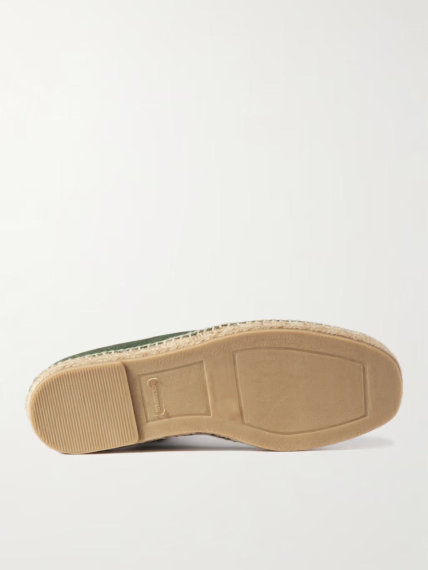Drake's DRAKE'S Herringbone Cotton Canvas Espadrilles Size US 10 / EU 43 - 4 Thumbnail