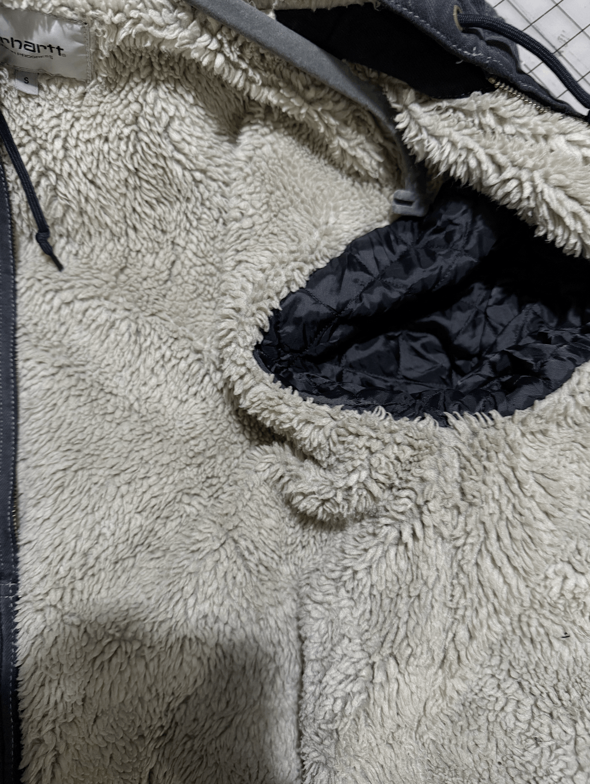 Carhartt Carhartt Sun Faded Duck Sherpa-Lined Jacket (2003) Size US S / EU 44-46 / 1 - 7 Thumbnail