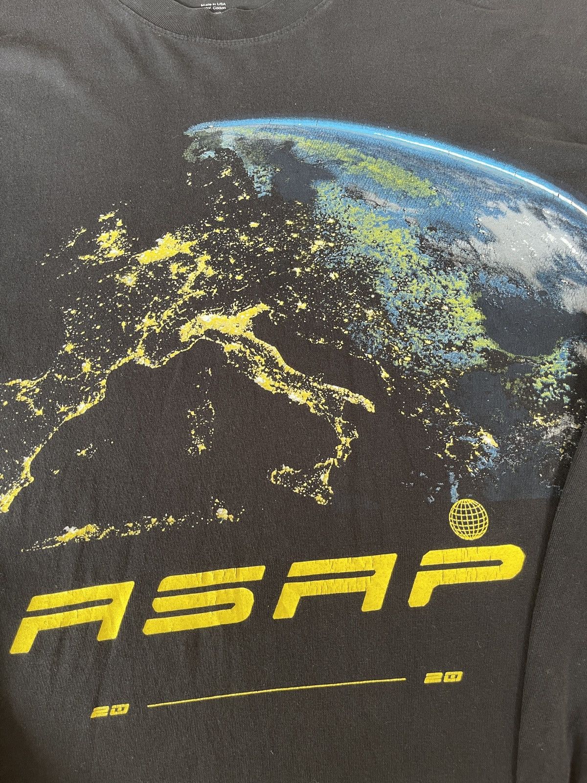 A$AP Rocky AW20 Rapper🔥ASAP ROCKY Worldwide 2020 LongSleeve Tee Size US L / EU 52-54 / 3 - 14 Thumbnail