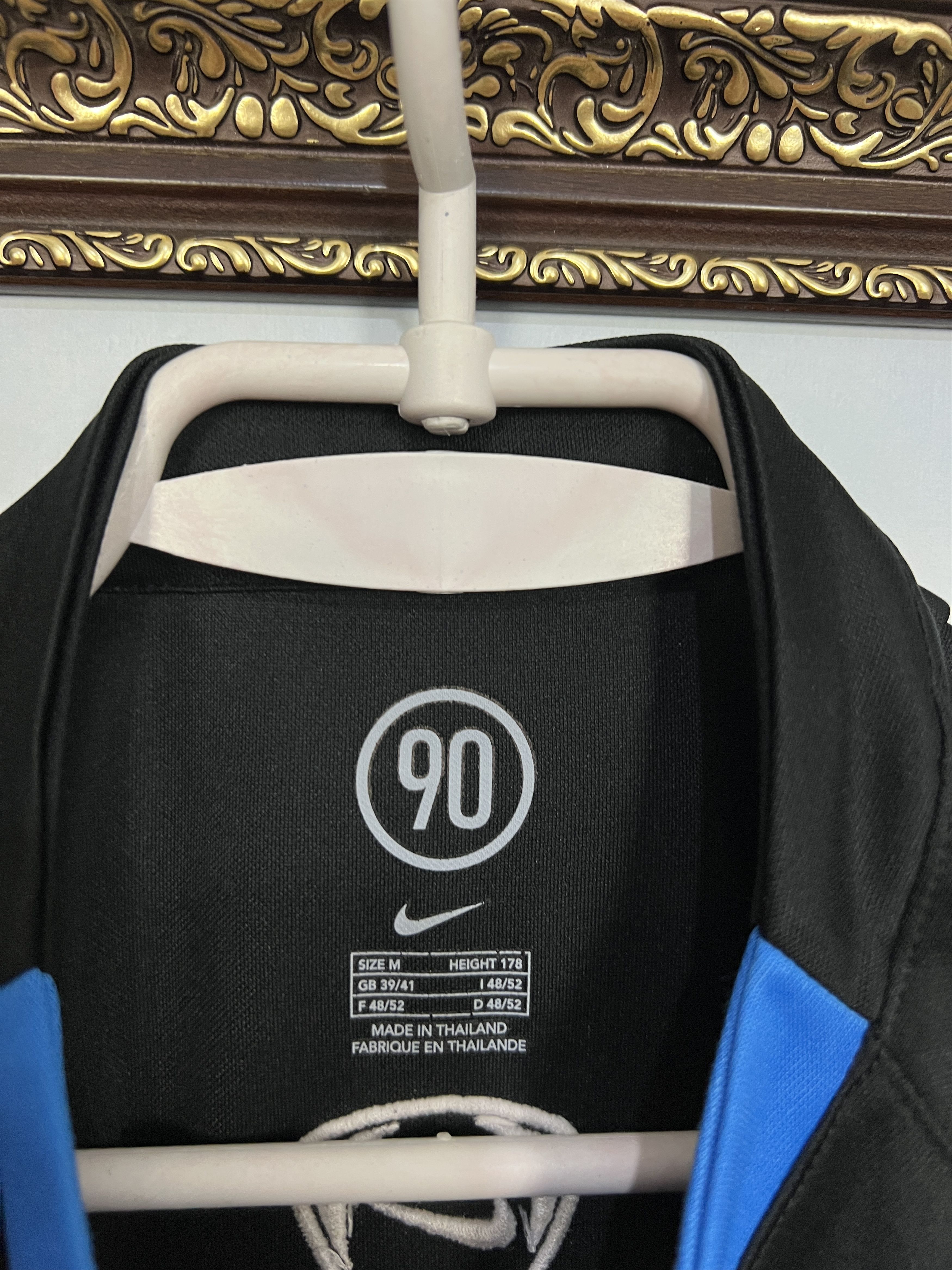 Nike Inter Milan Football Train Shirt Soccer Maglia Jersey Size US M / EU 48-50 / 2 - 6 Thumbnail
