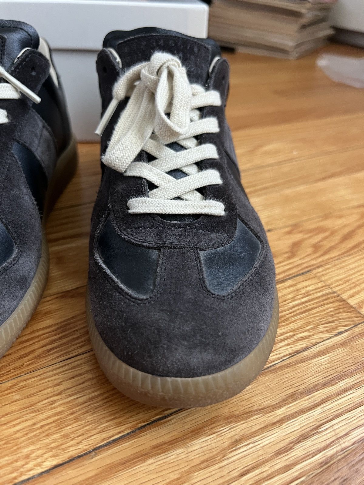 Maison Margiela Maison Margiela Replica Sneakers dark brown Size US 10 / IT 40 - 8 Thumbnail