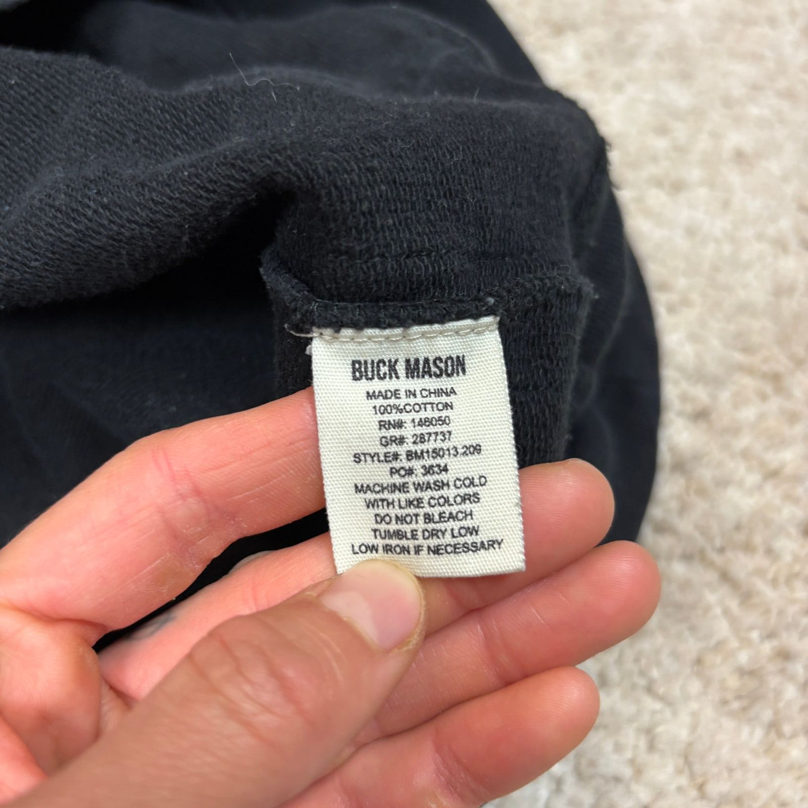 Buck Mason Buck Mason Brushed Loopback Hoodie Sweatshirt Men's Medium Size US M / EU 48-50 / 2 - 8 Thumbnail