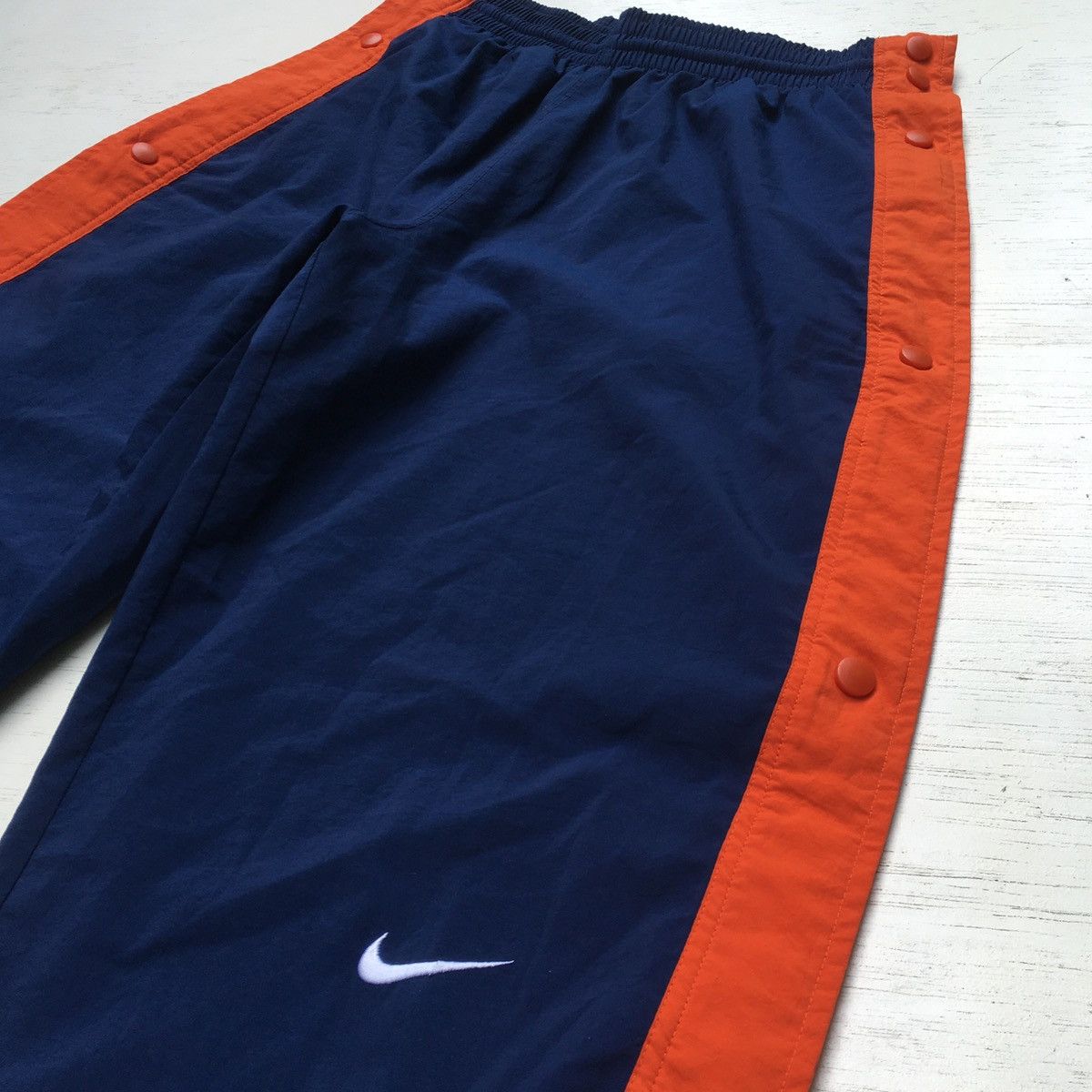 Nike Vintage Nike Popper Track Pants Baggy Size US 30 / EU 46 - 12 Thumbnail