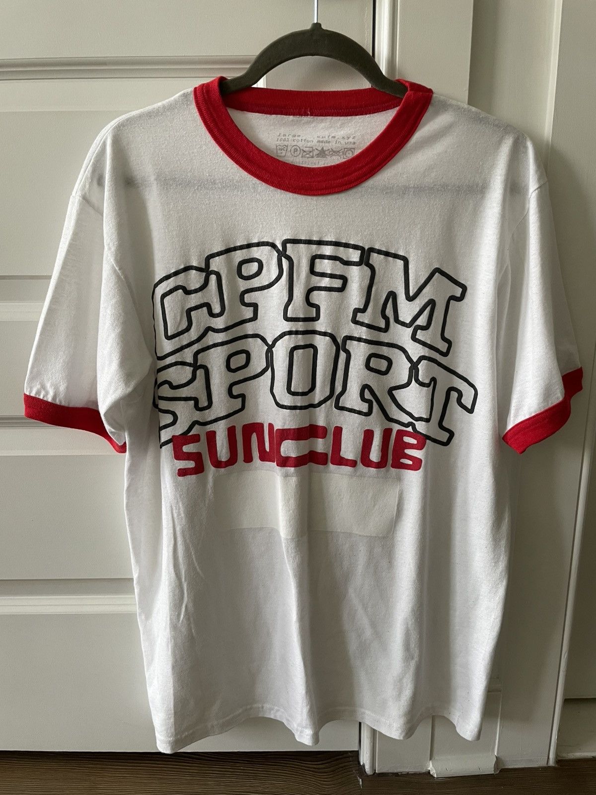 人気話題！CPFM Cactus Plant Flea Market Ringer Tee White 人気話題！CPFM Cactus Plant Flea Market Ringer Tee White T