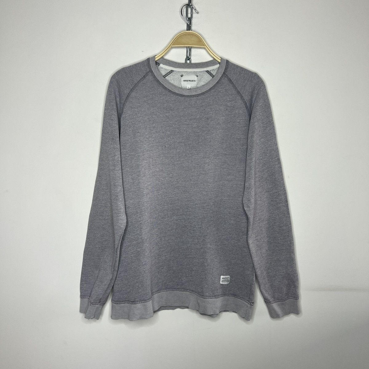 Designer × Norse Projects NORSE PROJECTS Distressed Vorm Moulinex Sweatshirt SS13 Size US L / EU 52-54 / 3 - 1 Thumbnail