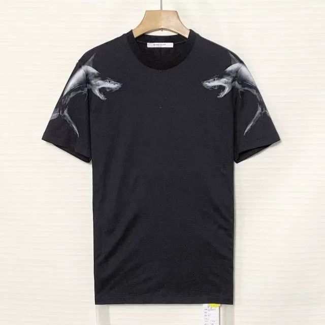 Givenchy Givenchy Classic Double Shark T-shirt Size US L / EU 52-54 / 3 - 1 Thumbnail