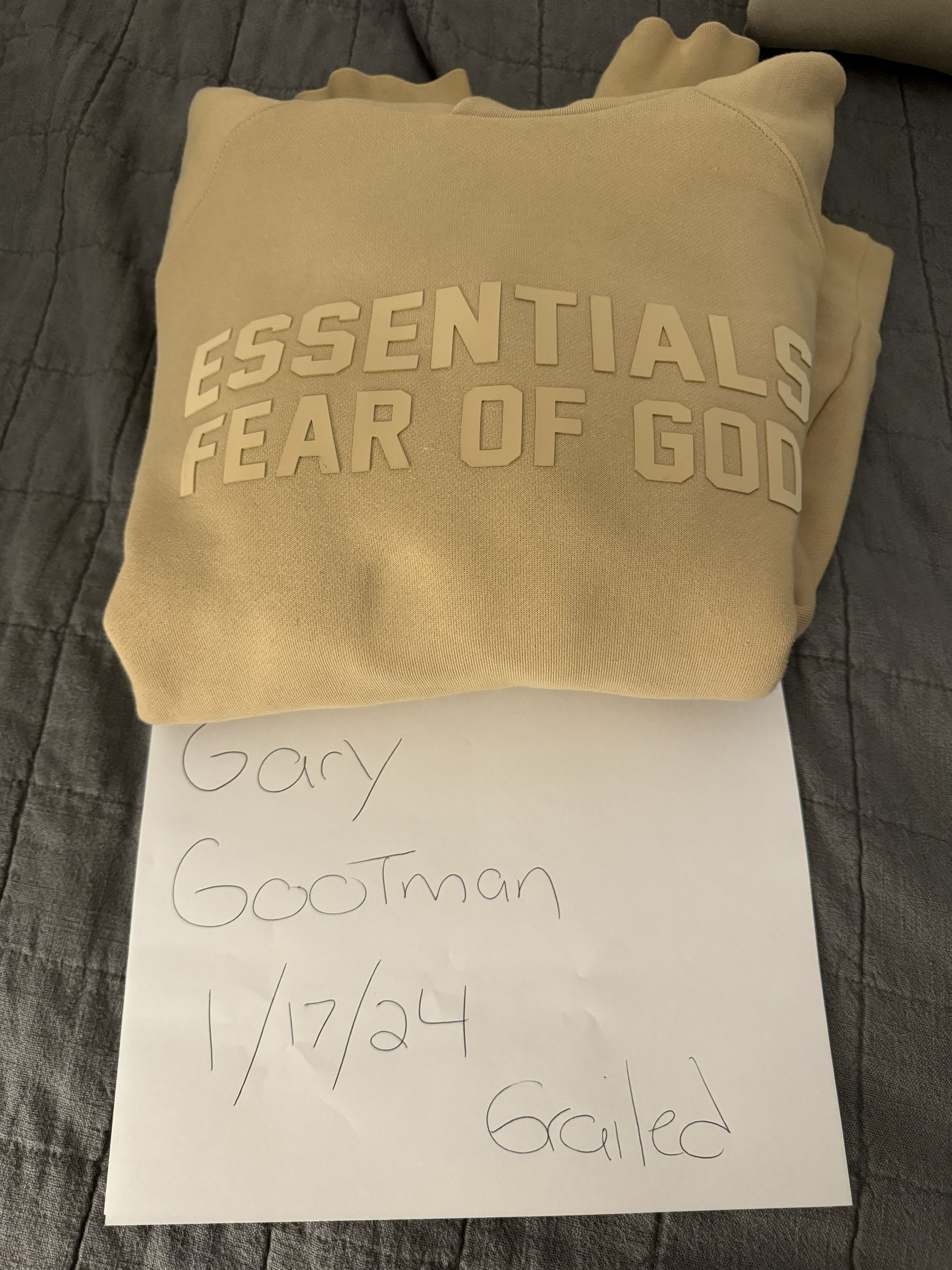 FOG Essentials Fear of God Essentials 90s Tee (Smoke Grey)