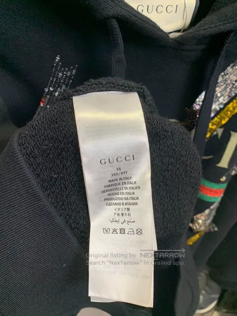 Gucci Gucci Black sweatshirt Size US XS / EU 42 / 0 - 4 Thumbnail