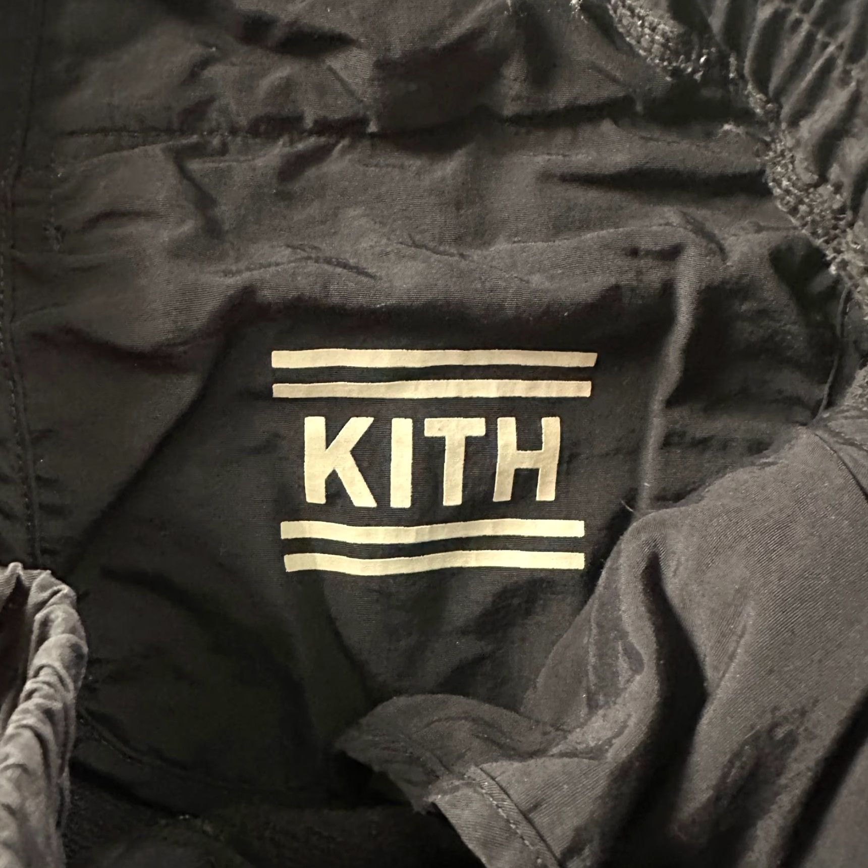 Kith KITH Jogger Sweatpants Mens XS Quilted Drawstring Zip Pocket Ribbed Cuff Black Size US 27 - 5 Thumbnail
