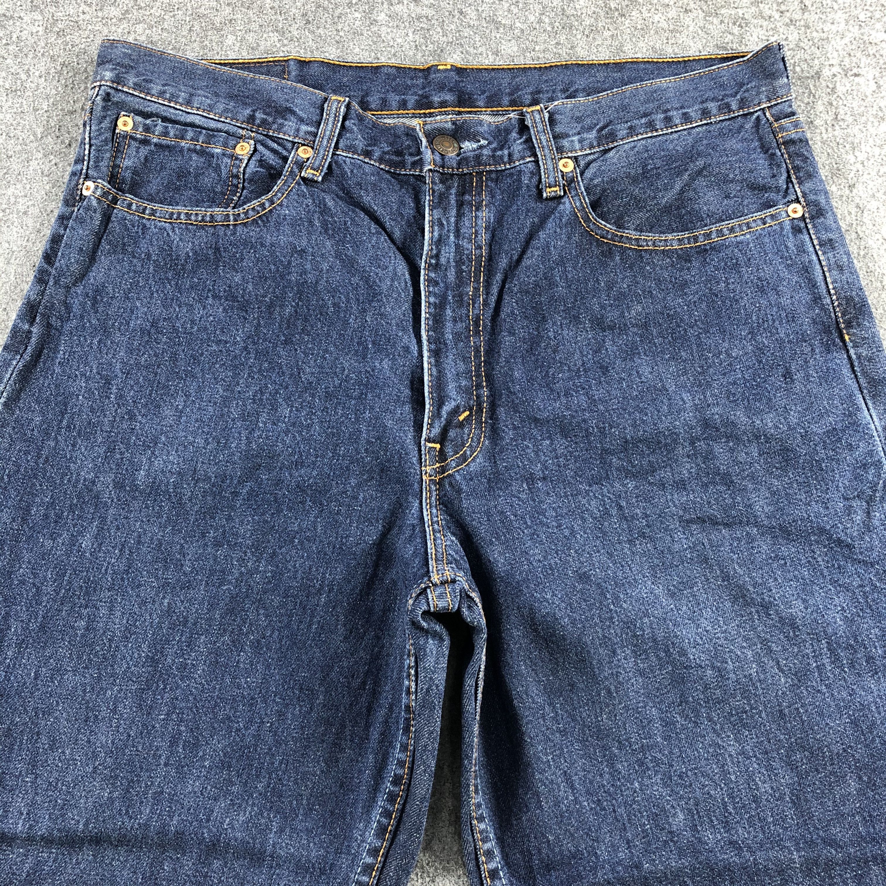 Levi's 90s Vintage Blue Wash Levis 508 Jeans-J1842 Size US 36 / EU 52 - 3 Thumbnail