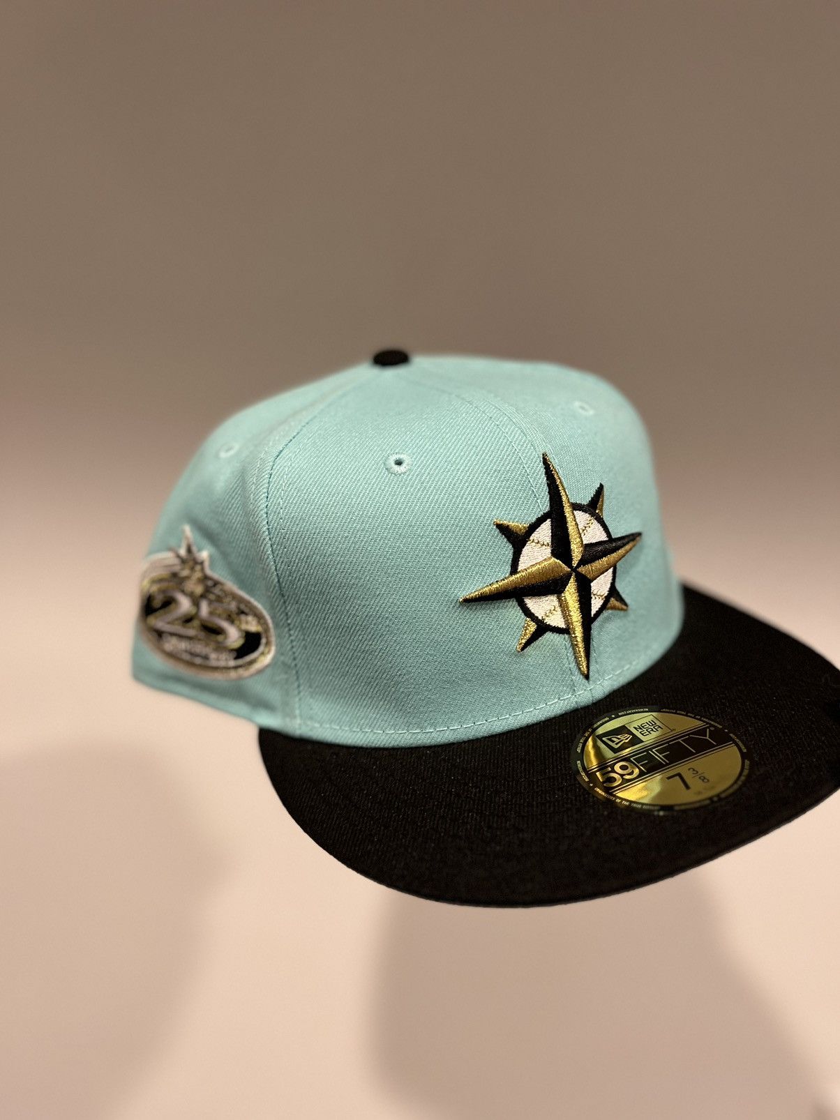 New Era Exclusive Seattle Mariners Mint Condition Grey Brim