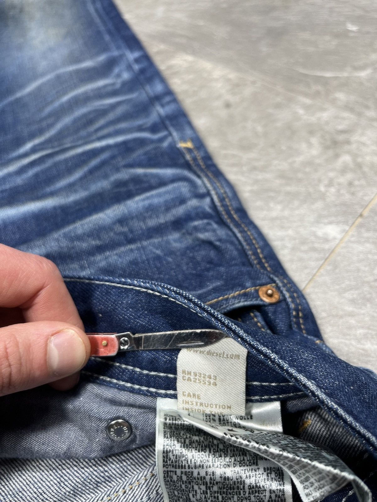 Diesel Diesel Industry Vintage Viker Denim Jeans Blue Size 32x32 Size US 32 / EU 48 - 23 Thumbnail