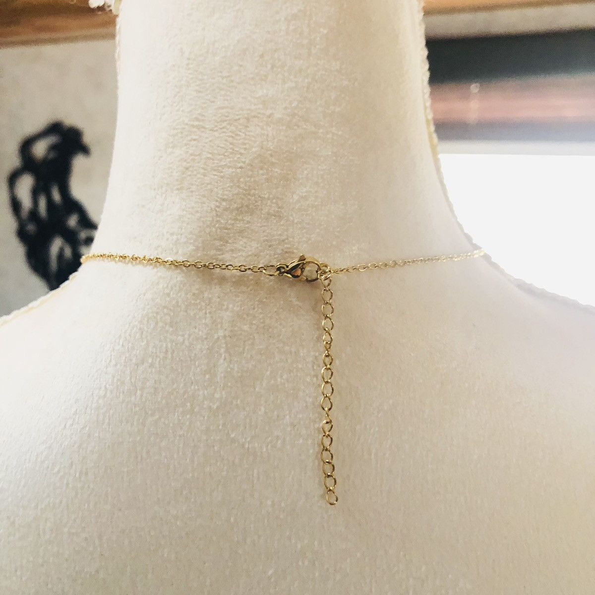 Handmade Handcrafted vintage old oxidized metal pendant necklace Size ONE SIZE - 4 Thumbnail