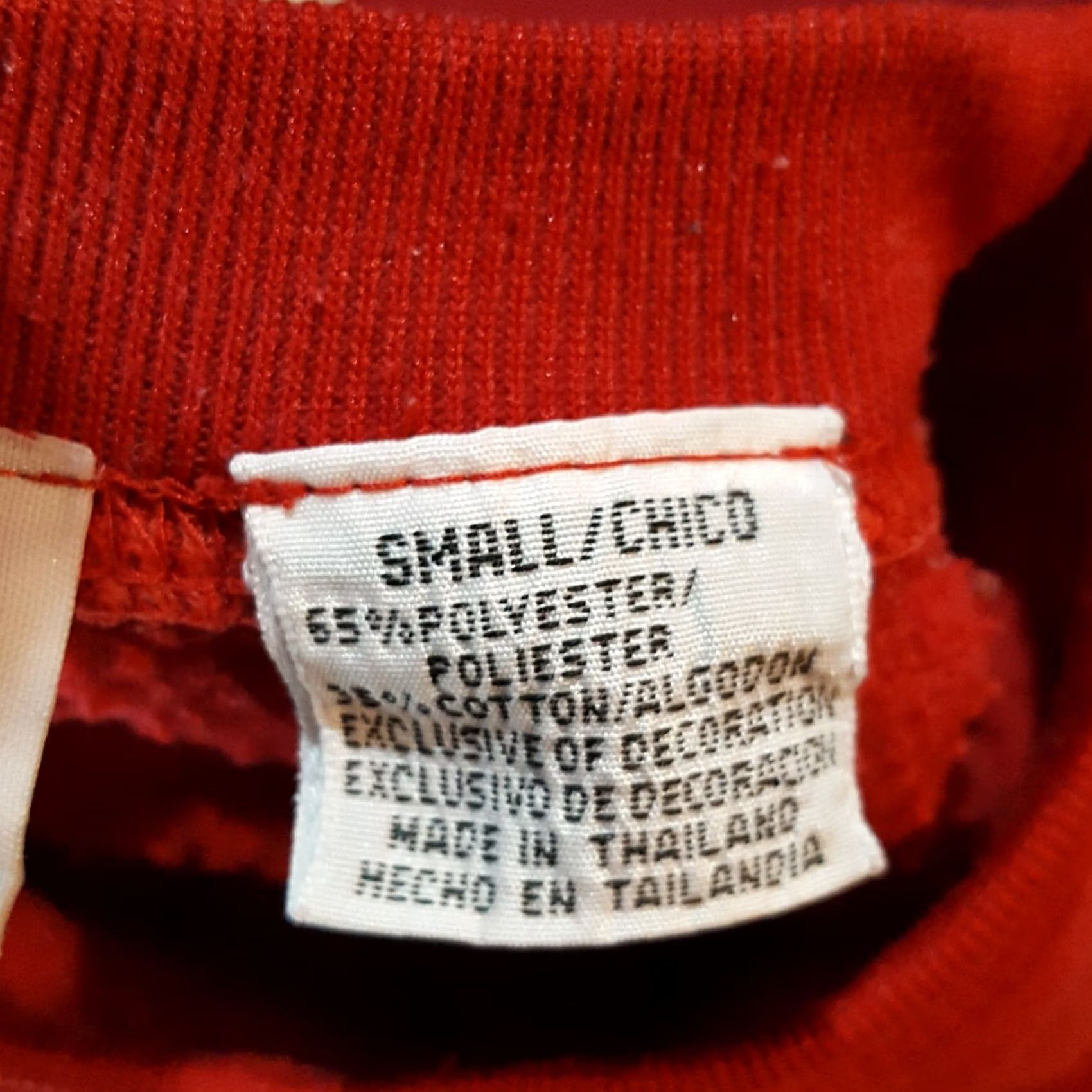 Etro VINTAGE Noel Christmas Women's Small Red Crewneck Sweatshirt Retro Pullover 90s Holiday Xmas Sweatshirt Size S / US 4 / IT 40 - 7 Thumbnail