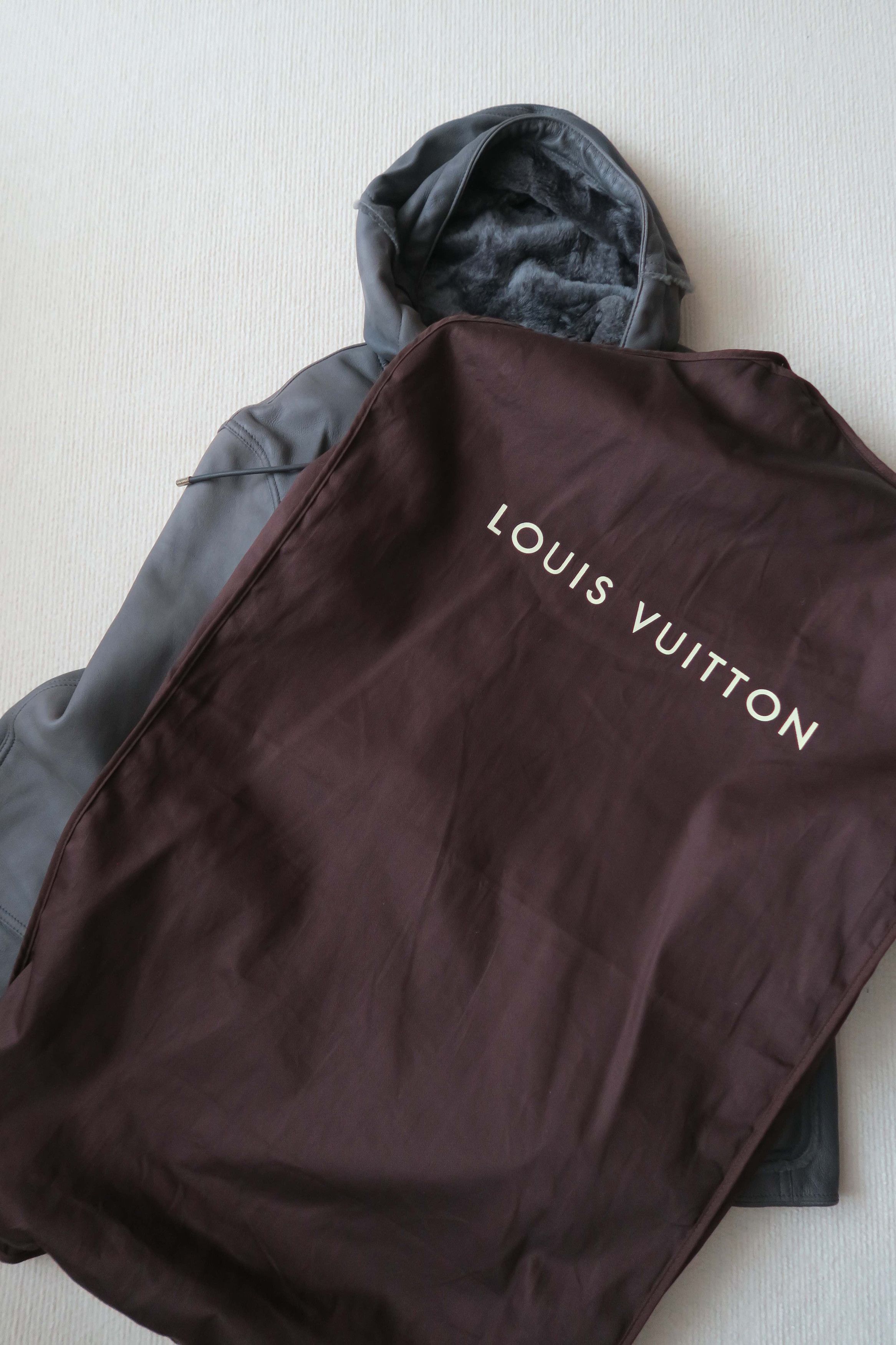 Louis Vuitton Louis Vuitton Sheepskin Leather Hooded Jacket Size US M / EU 48-50 / 2 - 10 Thumbnail