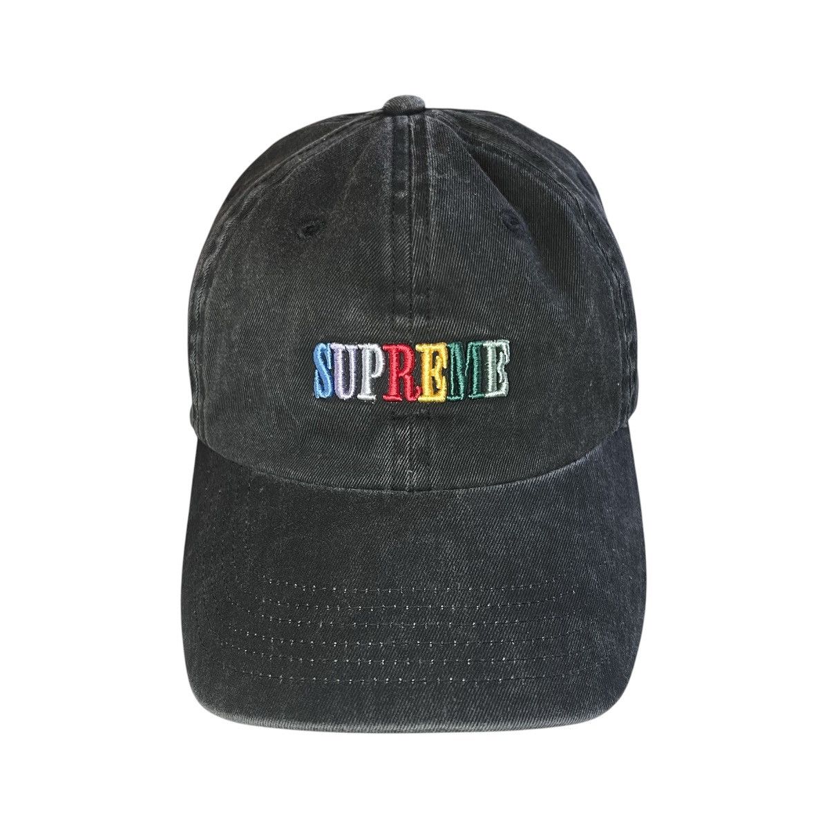 Supreme Supreme Pigment Dye 6-Panel Strap back Hat Size ONE SIZE - 4 Thumbnail