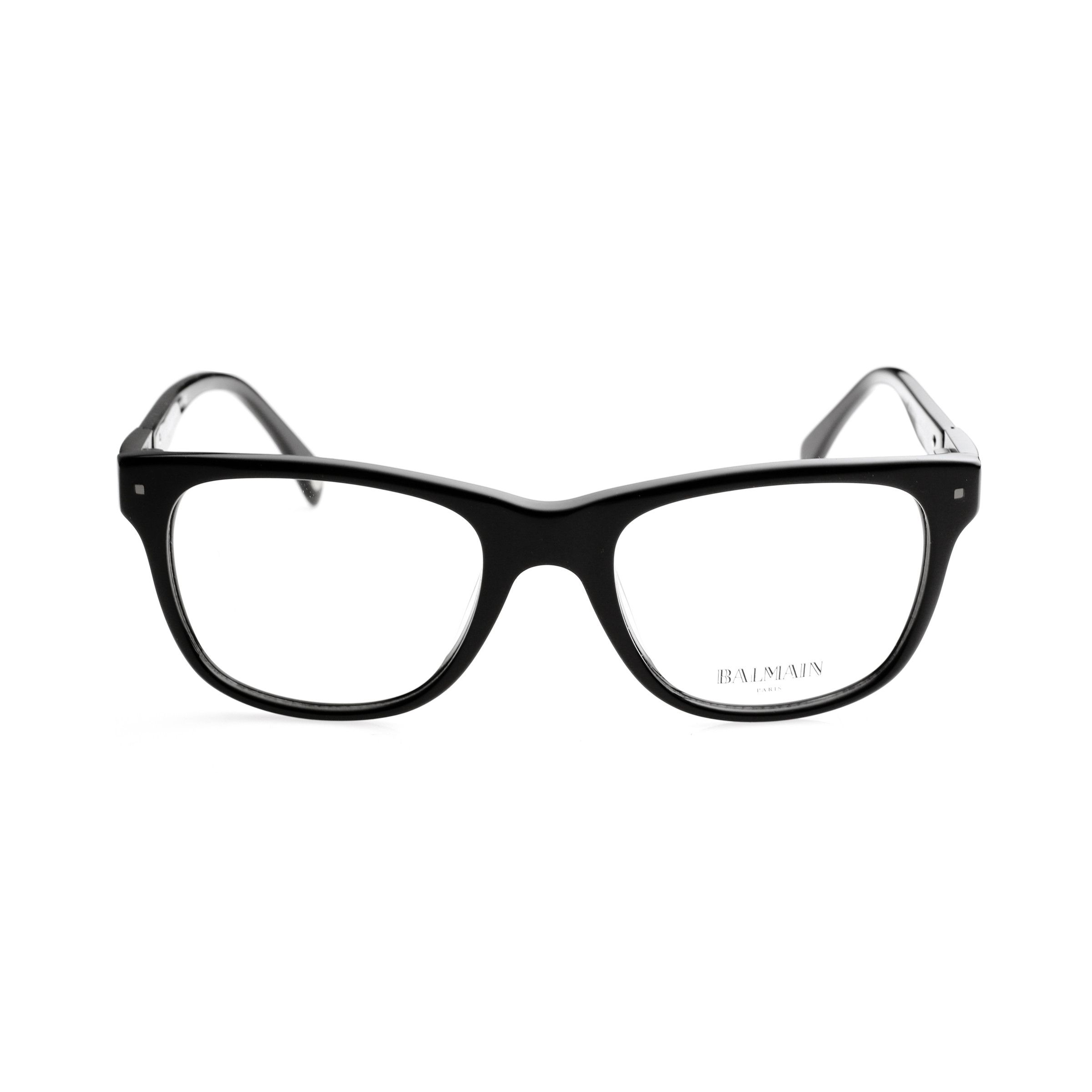 Balmain Balmain '00s Black Classic Rectangular Glasses Size ONE SIZE - 1 Thumbnail