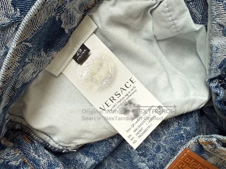 Versace Versace Baroque jeans Size US 29 - 5 Thumbnail