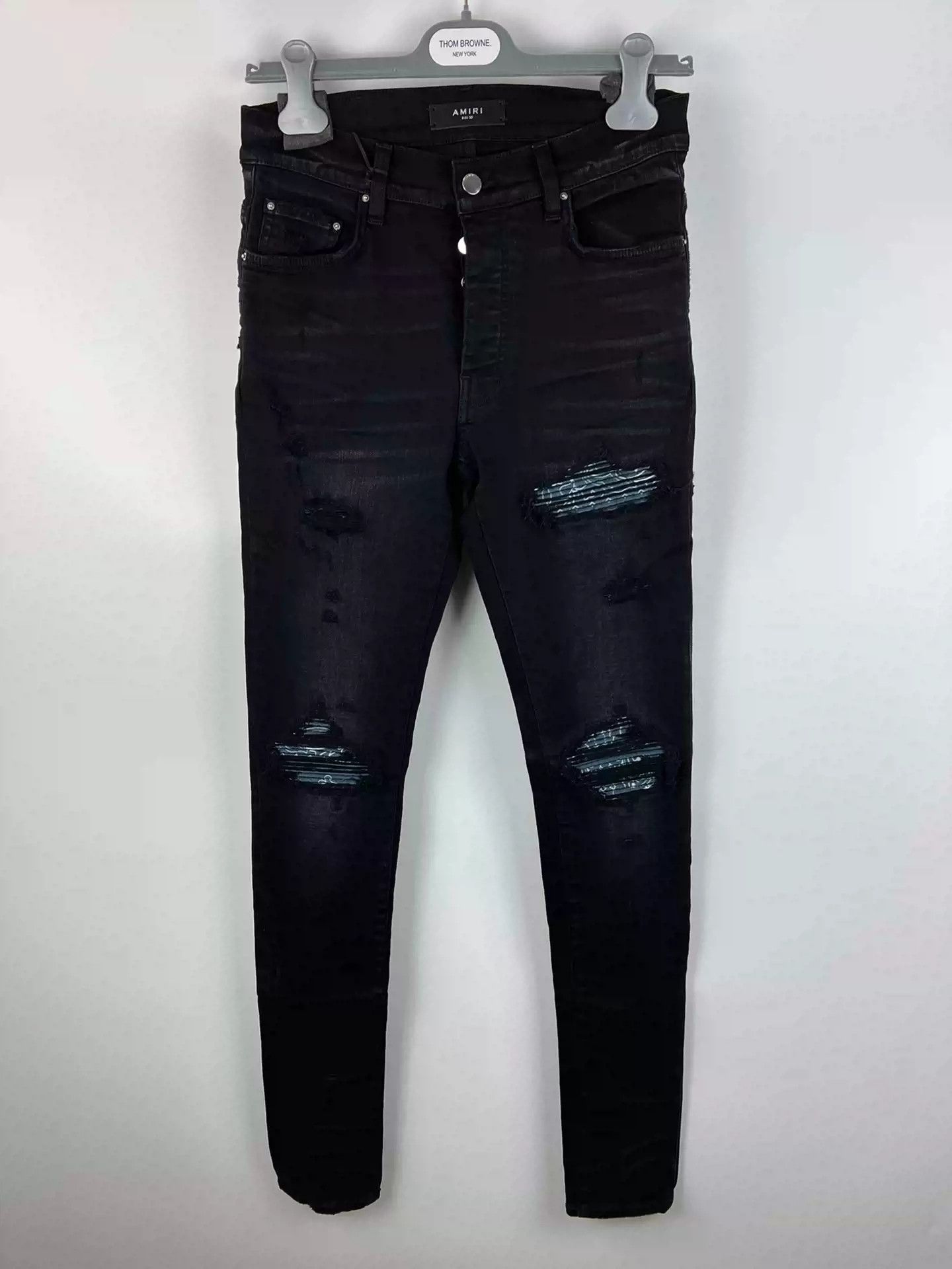 Amiri Amiri new blue cashew flower mx1 Jeans Size US 29 - 1 Thumbnail