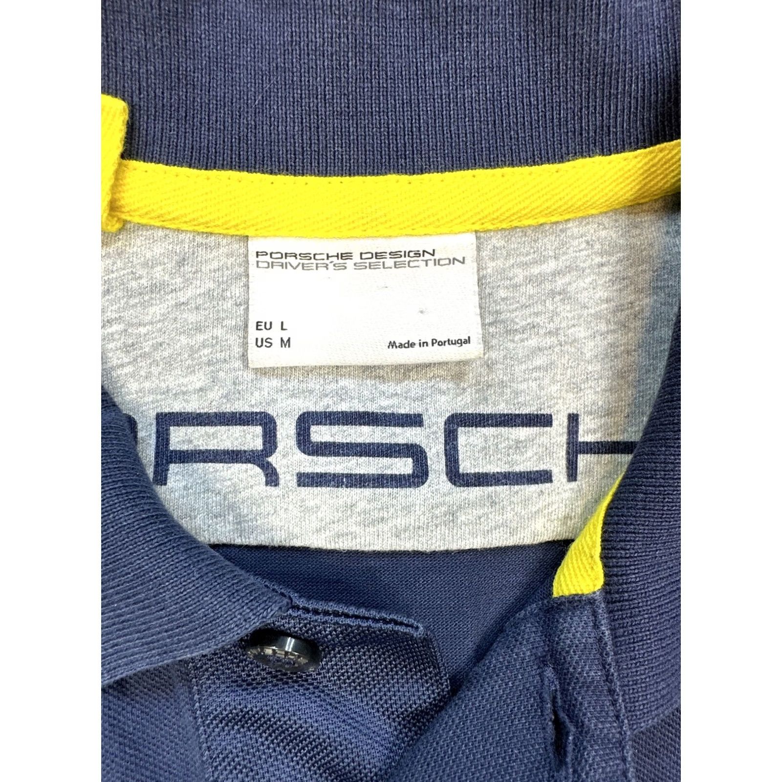 Porsche Design VINTAGE? (no) Porsche Design polo shirt Driver's Selection 911 Logo Short Sleeve M Blue 100% Cotton Men Polo Shirt Accessories Logo Regular Mens Size US M / EU 48-50 / 2 - 3 Thumbnail