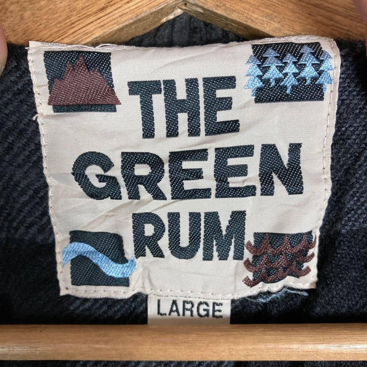 Vintage Vintage The Green Rum Flat Button Corduroy Jacket Size US L / EU 52-54 / 3 - 7 Thumbnail