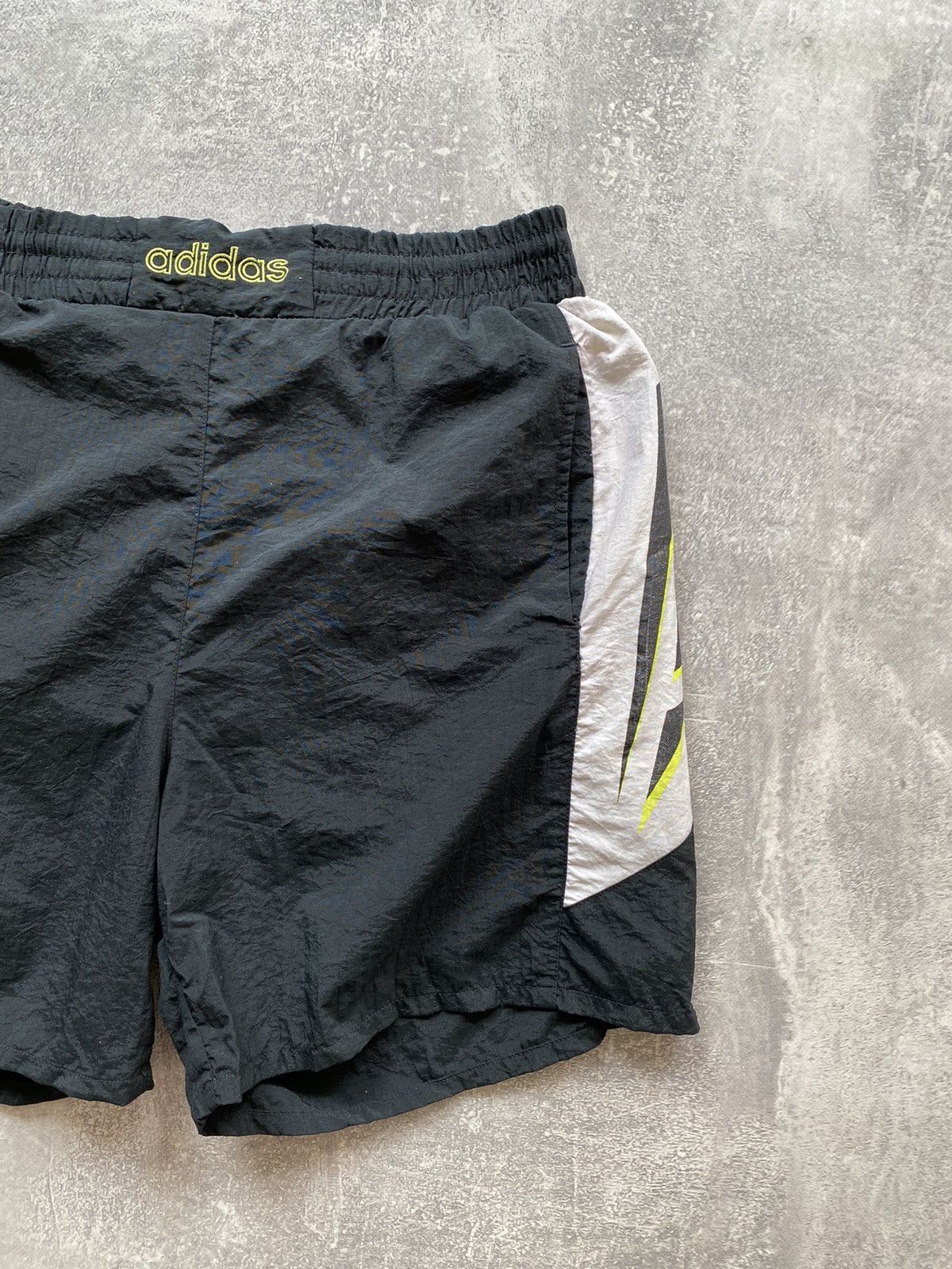 Adidas × Vintage Rare Vintage Adidas Nylon Shorts Size US 32 / EU 48 - 3 Thumbnail