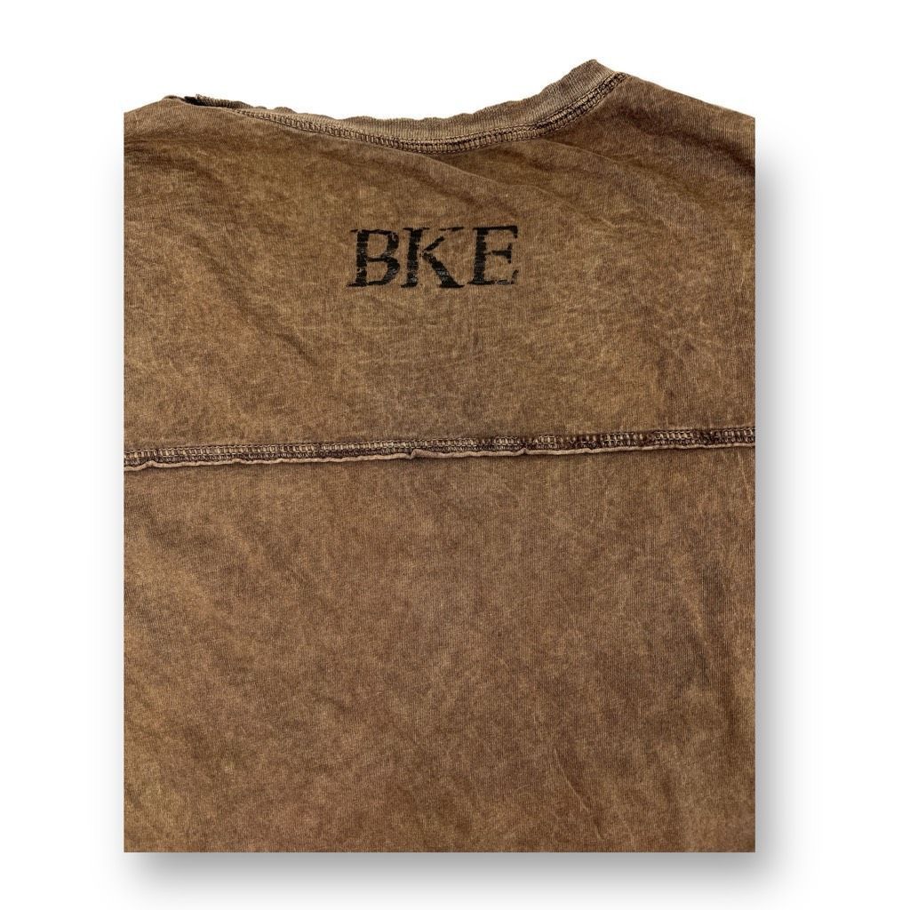 BKE BKE Y2K Brown T-Shirt Size Extra Large Size US L / EU 52-54 / 3 - 5 Thumbnail