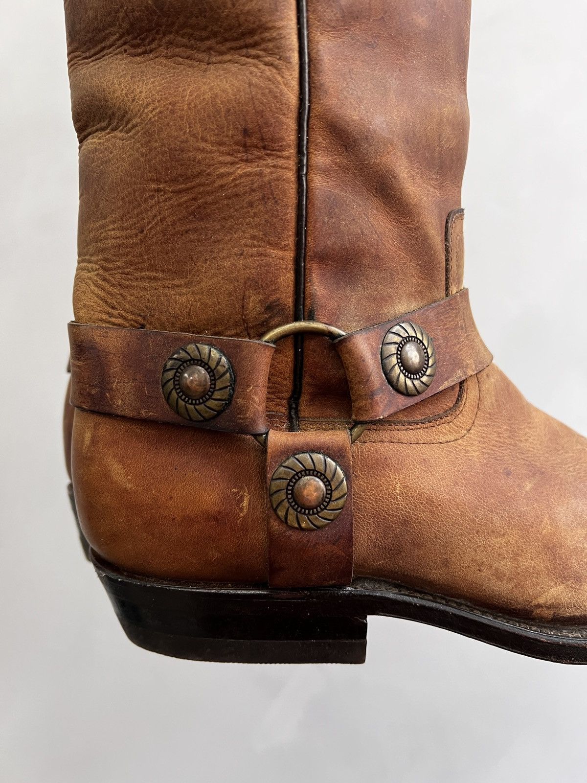 A.S.98 × Vintage COWBOY 90s AS 98 Airsteps Avantgarde Boots Style Size US 8 / IT 38 - 9 Thumbnail