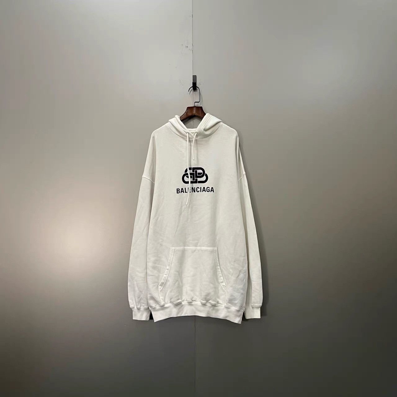 Balenciaga Balenciaga Buckle Logo Hoodie K28 Size US XS / EU 42 / 0 - 1 Thumbnail