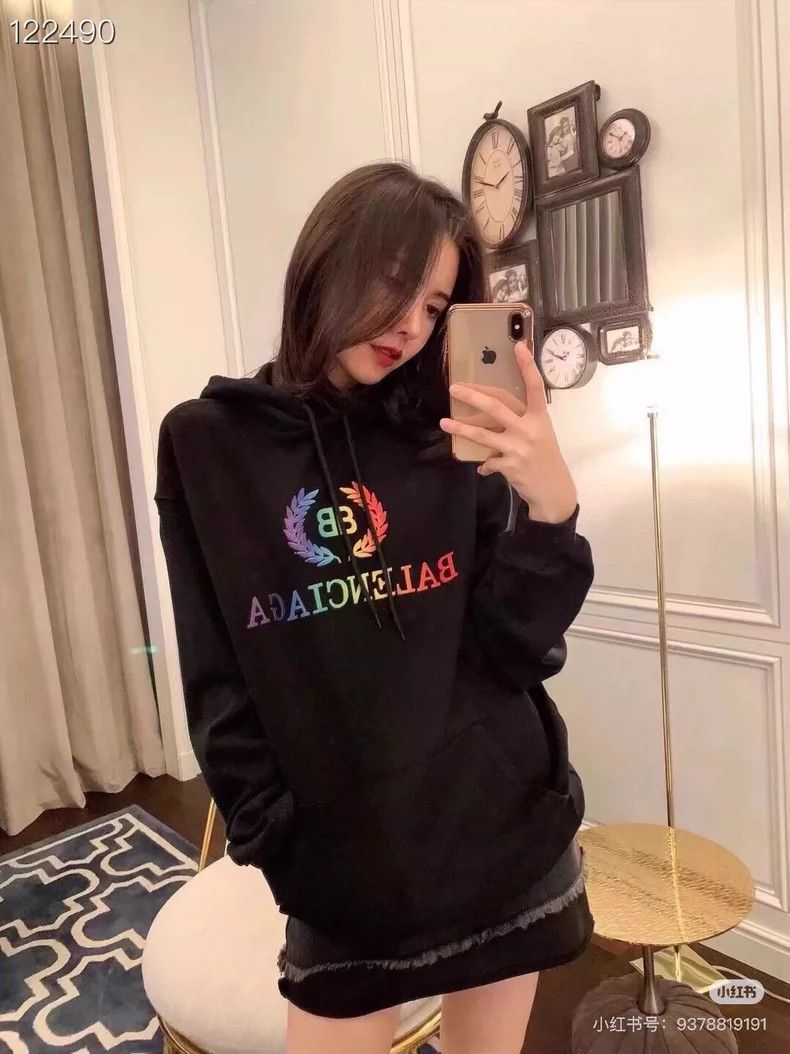 Other Balenciaga Rainbow wheat-spike embroidered monogram logo b Size US S / EU 44-46 / 1 - 8 Thumbnail