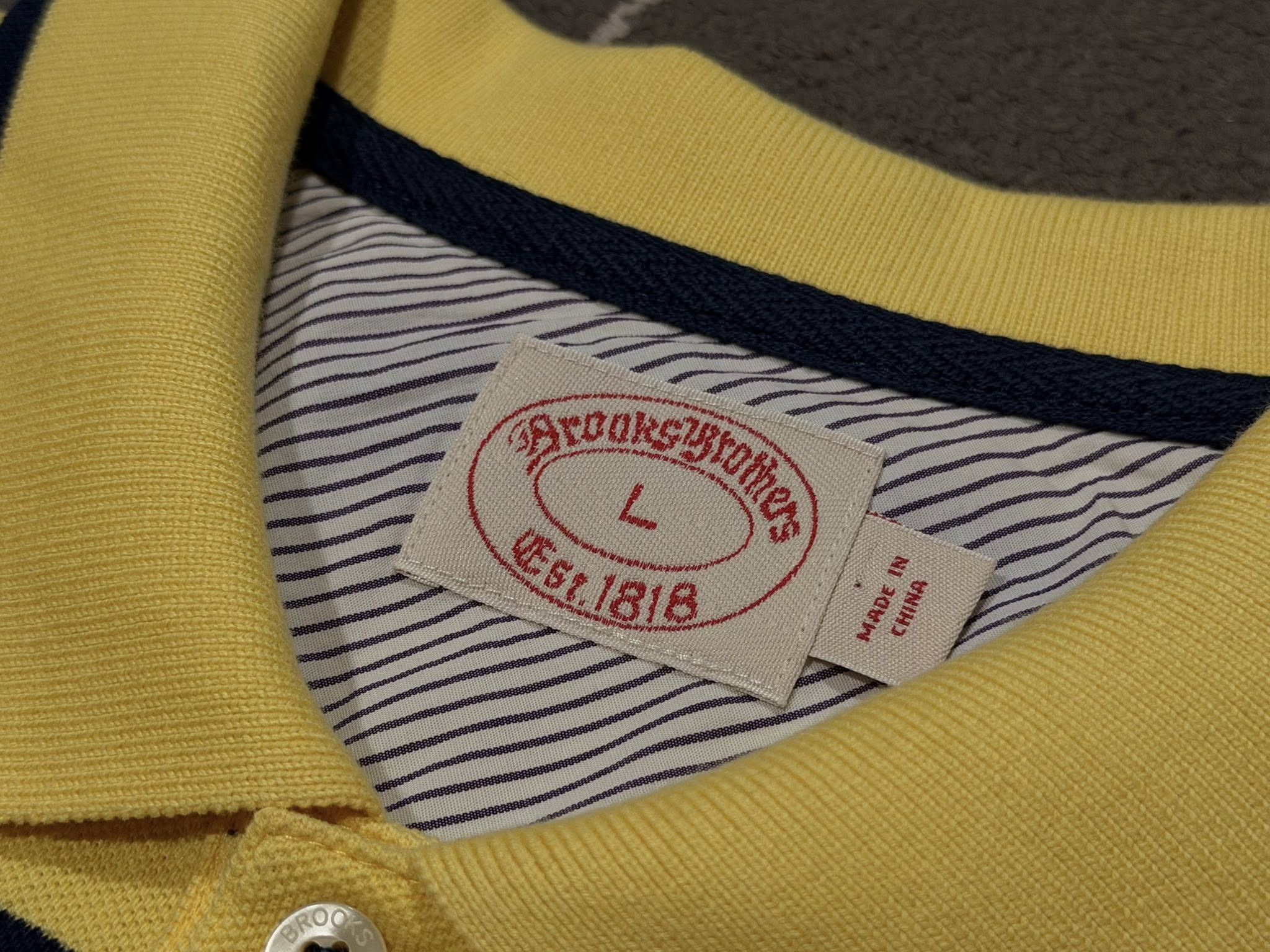 Brooks Brothers Brooks Brothers polo Tee L 2415 Size US L / EU 52-54 / 3 - 5 Thumbnail