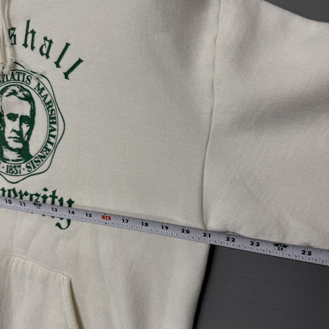 Jansport × Vintage Marshall University Cream Hoodie Sweatshirt XL Size US XL / EU 56 / 4 - 5 Thumbnail