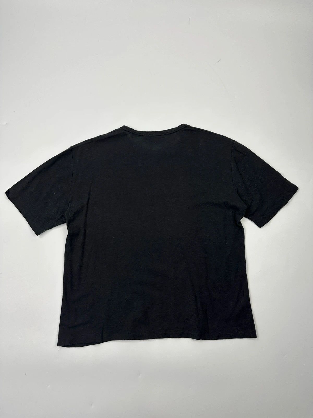 Gucci Gucci 00’s Black Silk & Cotton Boxy Short Sleeves Tee Size US M / EU 48-50 / 2 - 3 Thumbnail