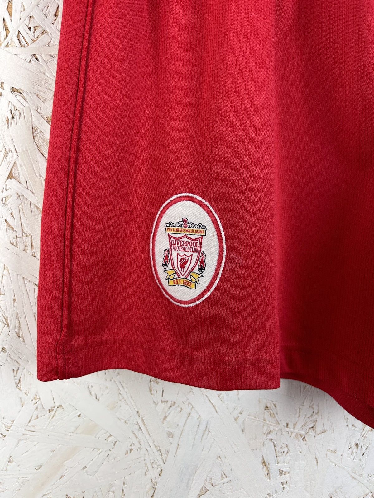 Vintage 90s Reebok Liverpool 1996/98 Home Kit Soccer Shorts Size US 34 / EU 50 - 2 Thumbnail