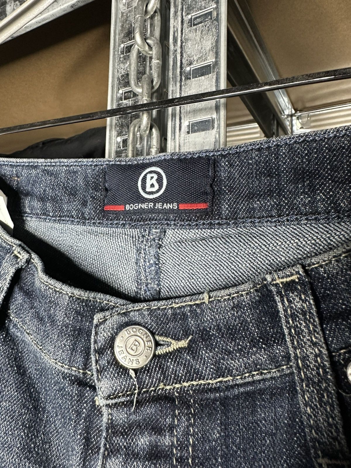 Bogner Bogner Premium Designer Denim Jeans Low Bootcut Women Sz 30 Size 30" / US 8 / IT 44 - 3 Thumbnail