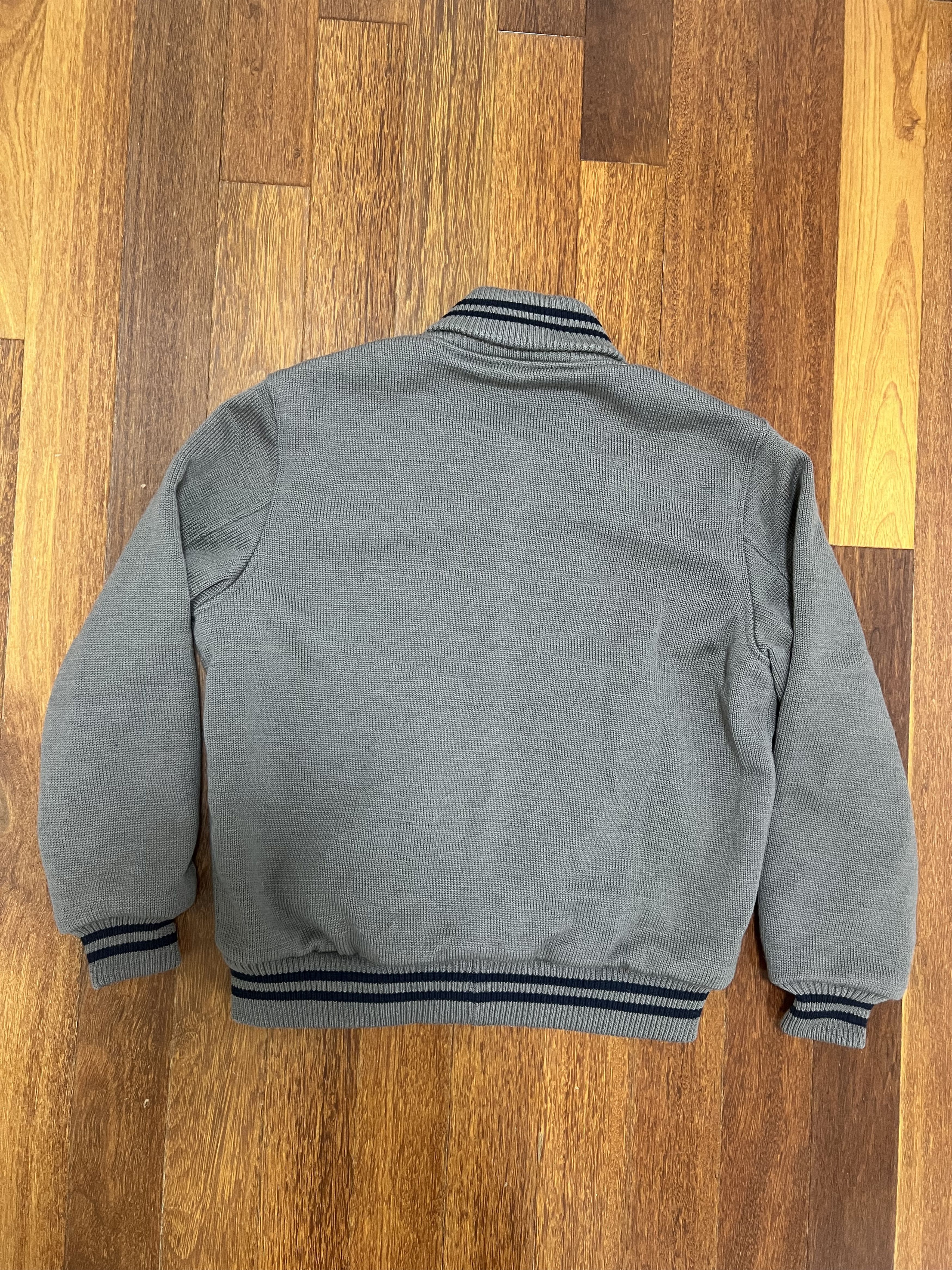 Dehen 1920 💚 Dehen 1920 Knit Club Jacket Smoke Medium NEW Size US M / EU 48-50 / 2 - 8 Thumbnail