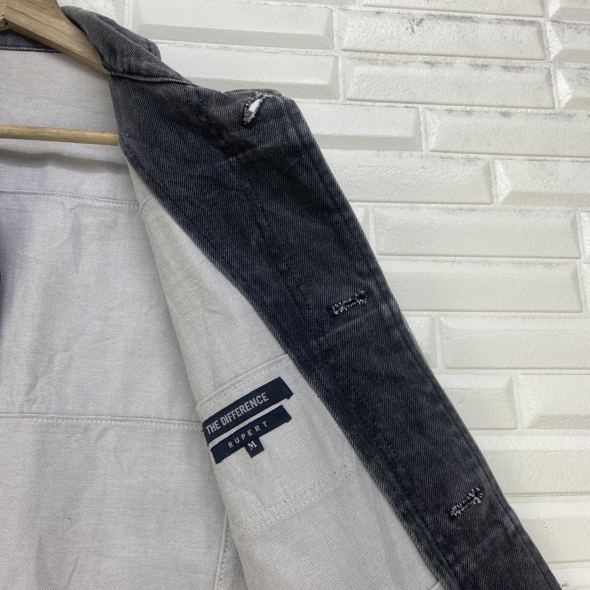 Japanese Brand Japanese Brand The Difference Rupert Patchwork Denim Jacket Size US S / EU 44-46 / 1 - 20 Thumbnail