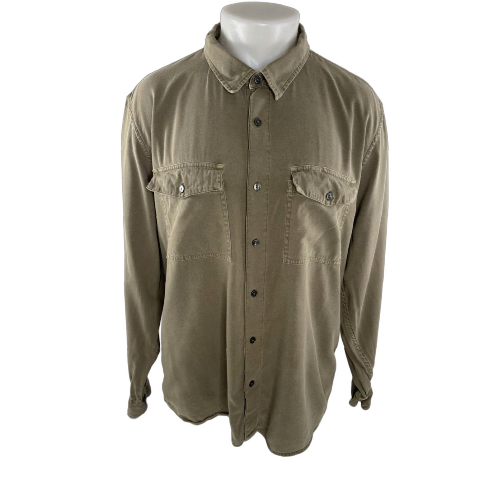Buck Mason BUCK MASON Military Work Mens XXL Shirt Size US XXL / EU 58 / 5 - 1 Thumbnail